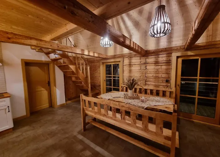 Bacmanska Z Pieknym Widokiem Przy Szlaku Jacuzzi Beskidy Prázdninový dům