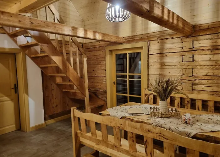 Bacmanska Z Pieknym Widokiem Przy Szlaku Jacuzzi Beskidy Prázdninový dům