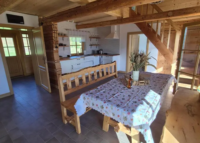 Bacmanska Z Pieknym Widokiem Przy Szlaku Jacuzzi Beskidy Prázdninový dům *