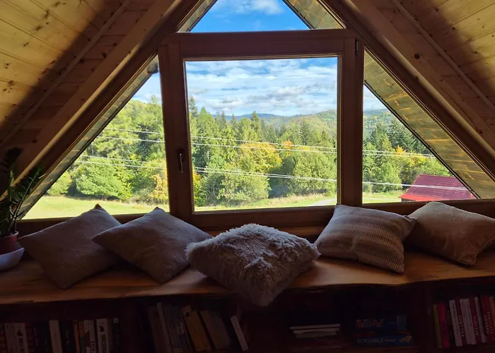 Bacmanska Z Pieknym Widokiem Przy Szlaku Jacuzzi Beskidy Prázdninový dům Zlatna