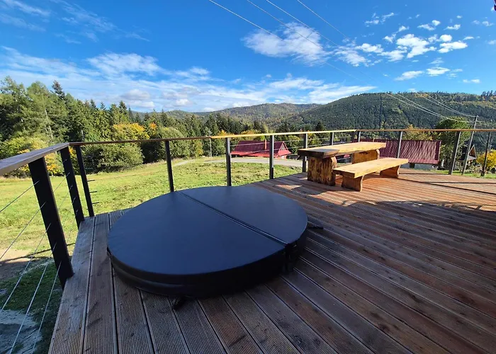 Bacmanska Z Pieknym Widokiem Przy Szlaku Jacuzzi Beskidy * Zlatna