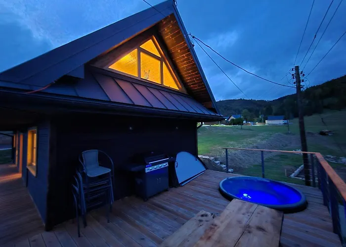 Bacmanska Z Pieknym Widokiem Przy Szlaku Jacuzzi Beskidy * Zlatna